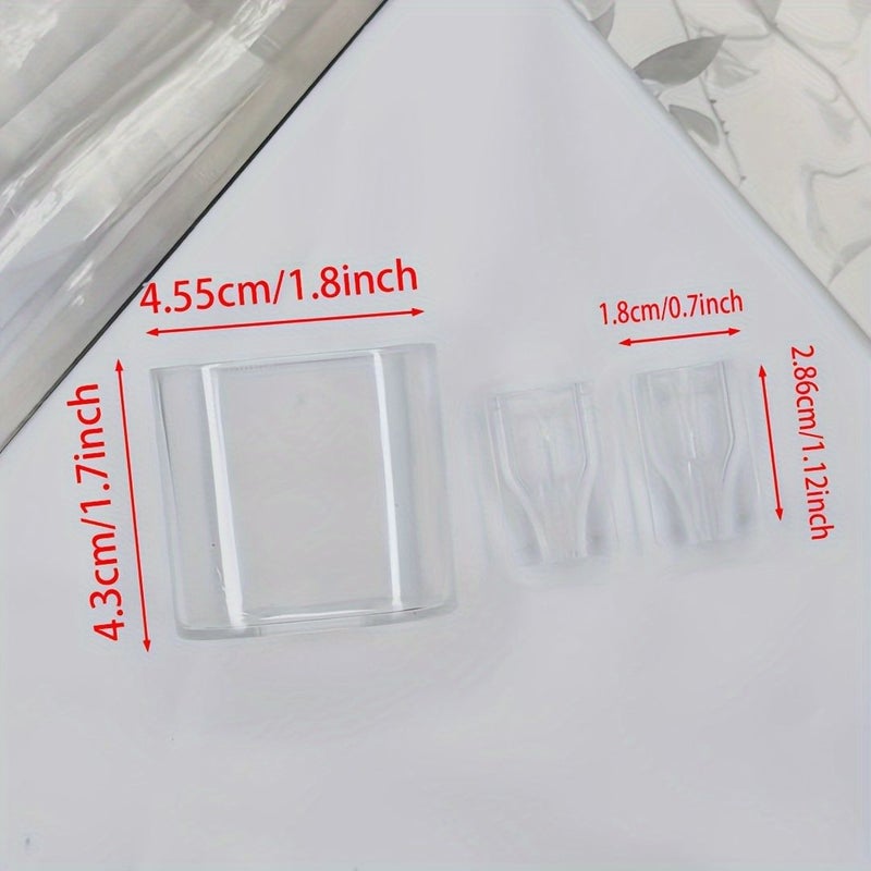 Love Panda 3Pcs Set Transparent 25W Charger Case for Samsung Galaxy Phone Cable Protection Sleeve - Image 3