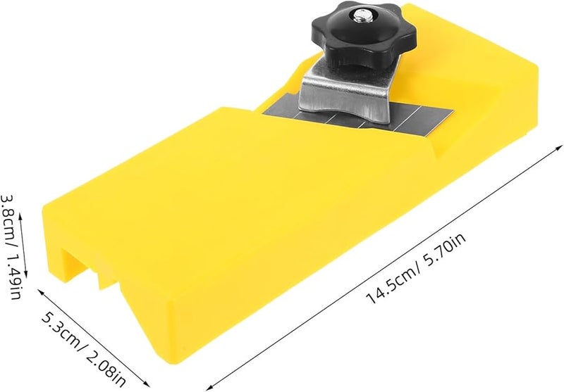 أداة تقليم الحواف الخشبية اليدوية، مقطورة مسطحة محمولة للتشطيب والتقليم - Image 3