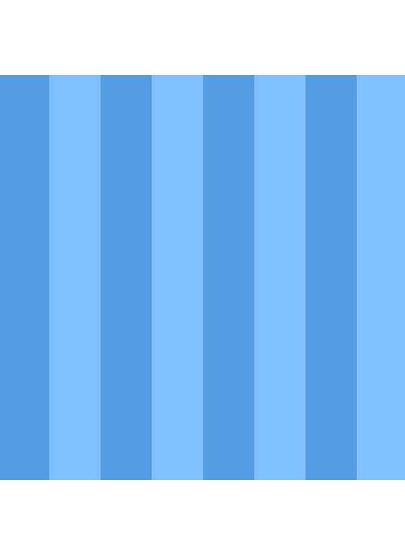 SPACES Spaces 100% Cotton King (183Cmx198Cm+30Cm/43Cmx68Cm) | 210 Tc Dobby Stripe Fitted Sheet (Light Blue)- Skyrise  - Image 4