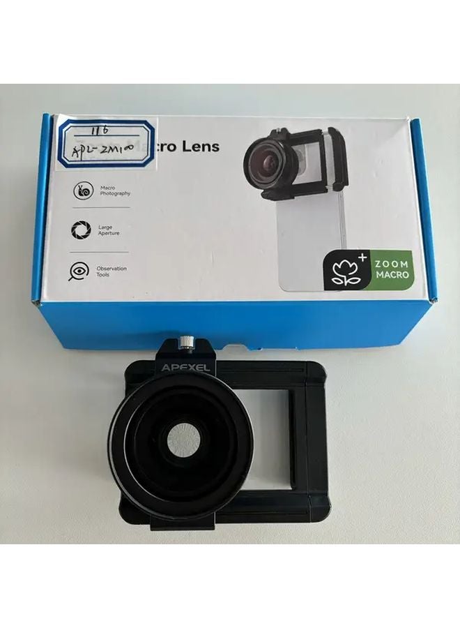 Apexel 2025 Professional Macro Lens Kit Black For Closeup Phone Photography - Image 4