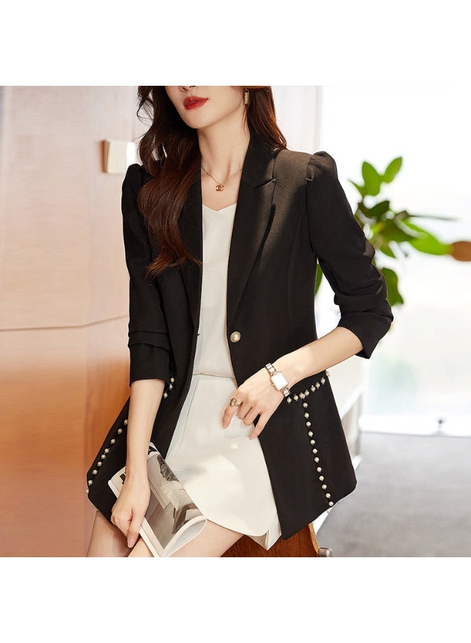 Shougu New Fashionable Casual Ms Suit Blazer - Image 2