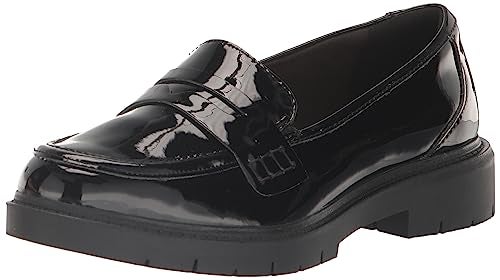 Clarks Black's Westlynn Ayla Loafer, Black Patent Synthetic, 7.5 Medium US - Image 1