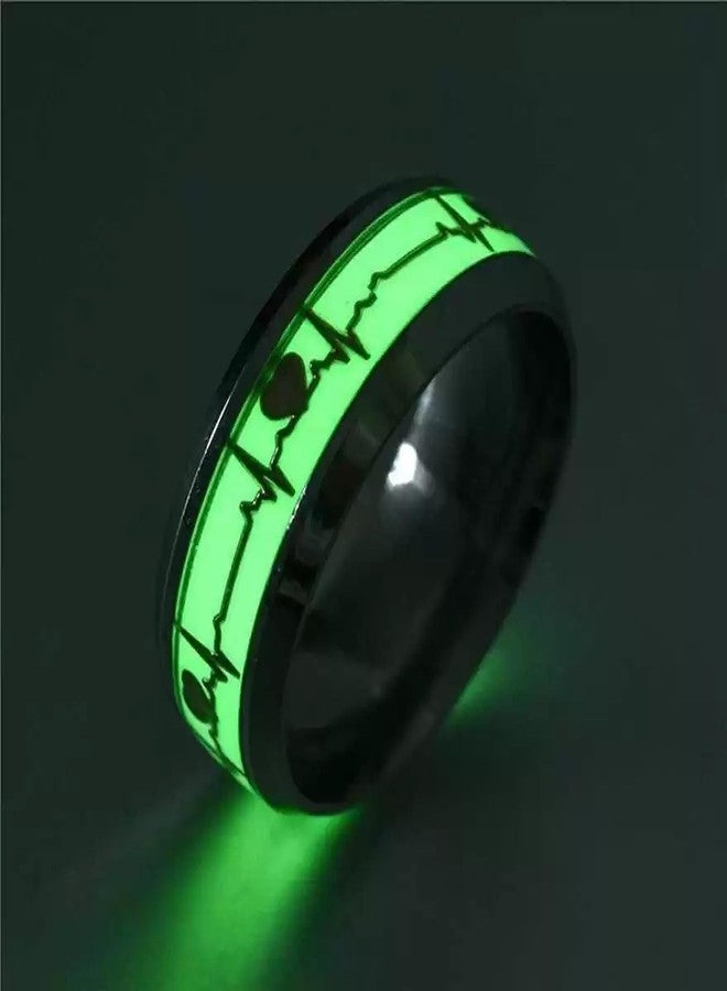 IGA COLLECTION Valentine Stylish Fashionable Latest Combo ECG & Black Dude Chain Ring W2 (19) - Image 5
