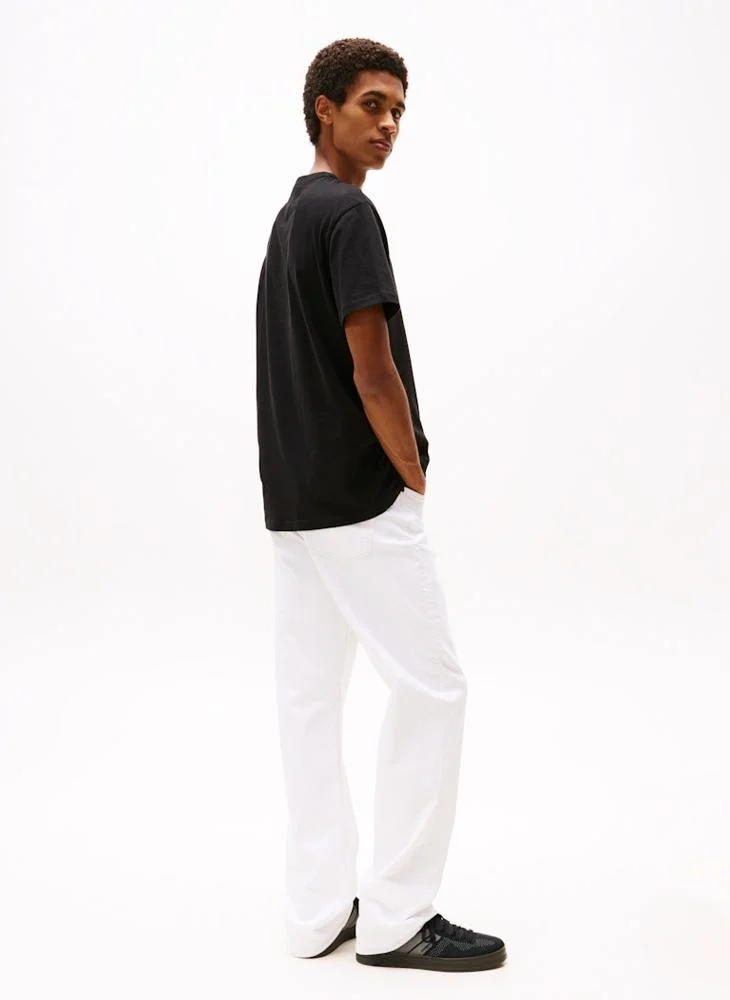 TOMMY JEANS Tonal Tommy Badge Crew Neck T-Shirt