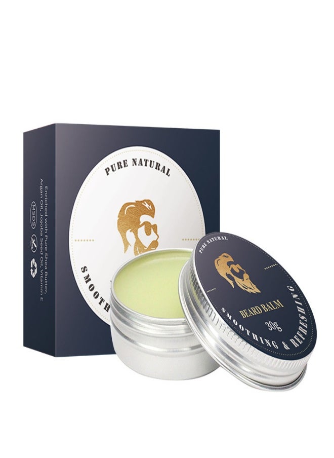 BEARD & BURNS - Men's Expert Hair & Beard Balm for Beard Care & Growth - 30g - Image 1