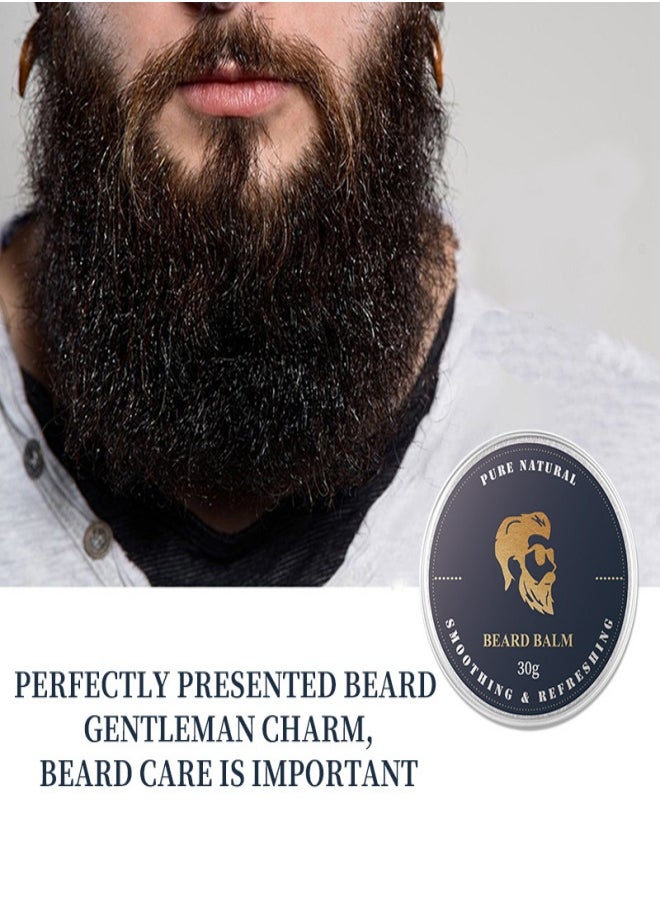 BEARD & BURNS - Men's Expert Hair & Beard Balm for Beard Care & Growth - 30g - Image 1