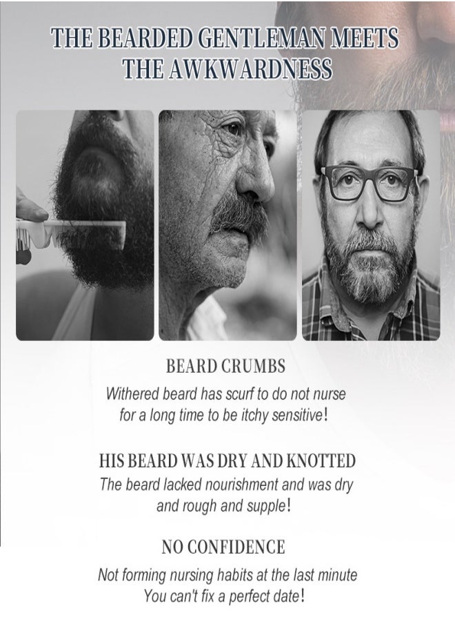 BEARD & BURNS - Men's Expert Hair & Beard Balm for Beard Care & Growth - 30g - Image 1