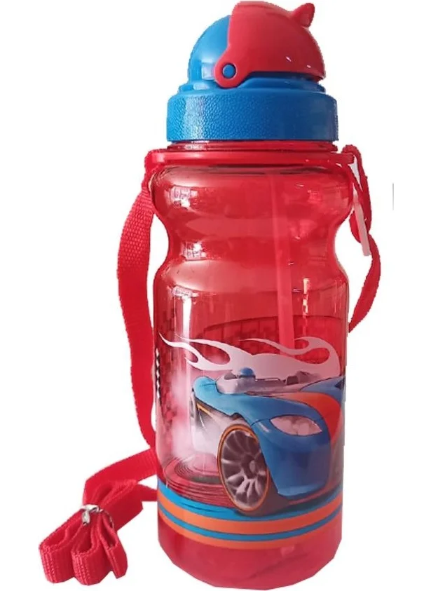 دولفين Boy Water Bottle 500ML Red 1 Piece Extreme Speed ​​Red Water Bottle Plastic Water Bottle