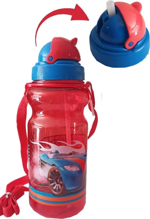 Dolphin Boy Water Bottle 500ML Red 1 Piece Extreme Speed ​​Red Water Bottle Plastic Water Bottle