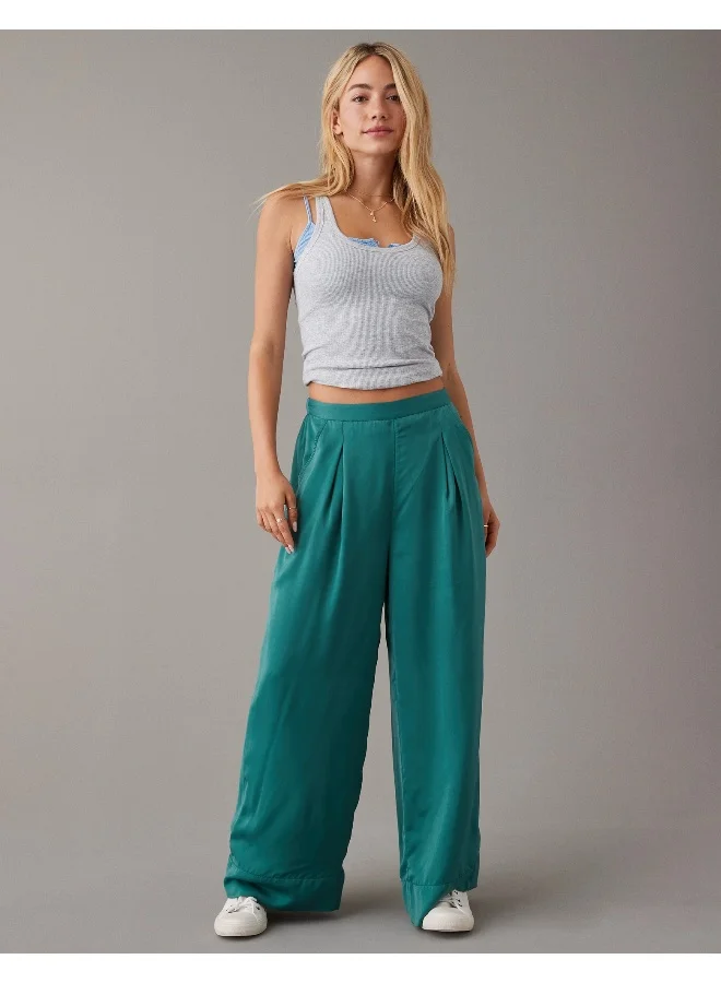 American Eagle AE High-Waisted Pull-On Wide Leg Pant