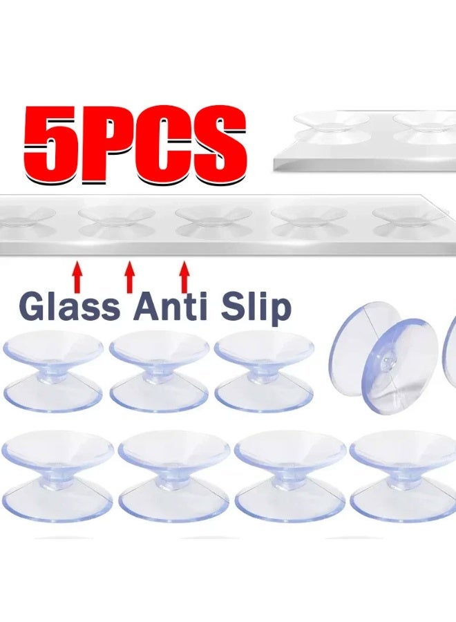 30/5PCS Double-Sided Suction Cup - Sucker Pads for Glass Plastic Aquarium Oxygen Tube DIY Soap Holder Accessories 20/30/35mm - Image 1