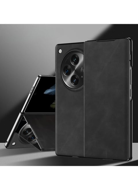 OPPO Find N3 and For Oneplus Open (2023) Folding Screen, Magnetic Flip Cover, Invisible Bracket Holster, All-inclusive Anti-drop, Business Style