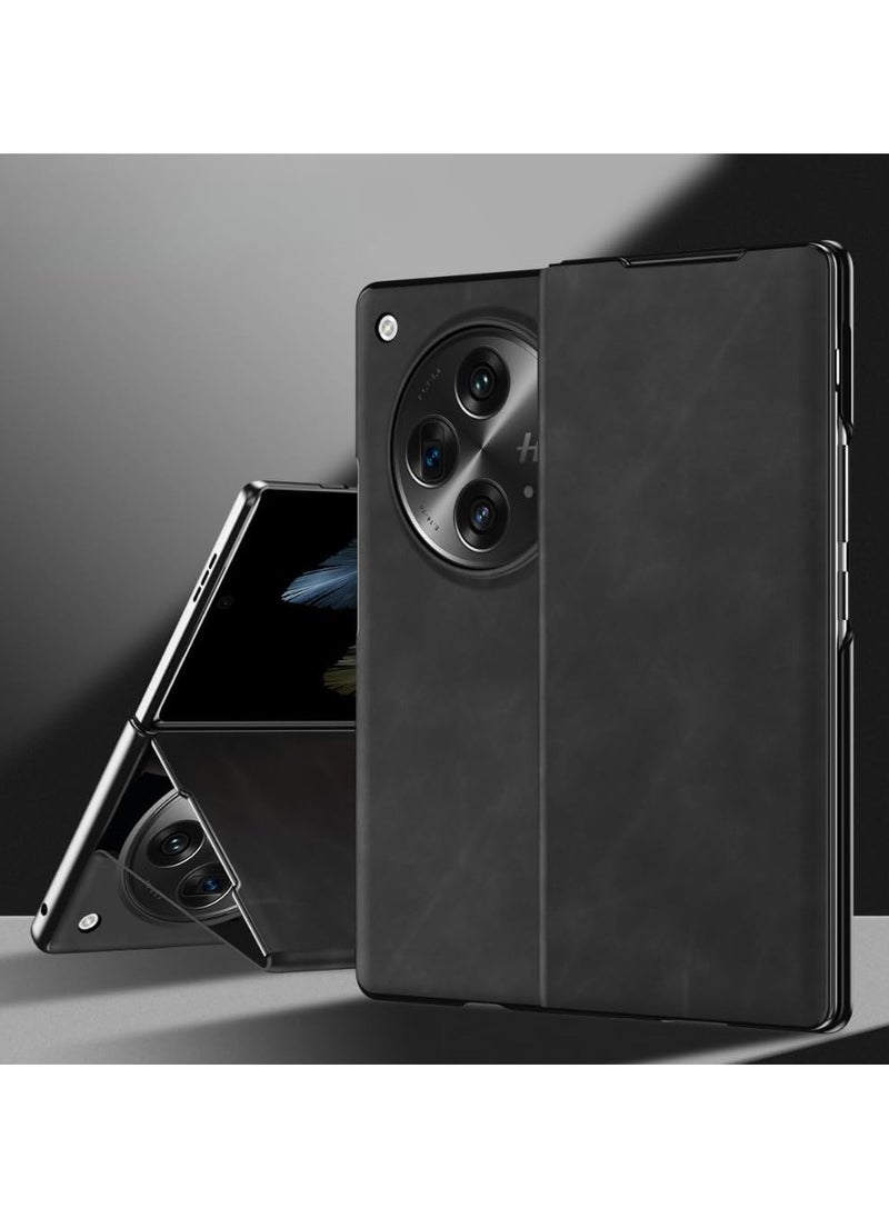 OPPO Find N3 and For Oneplus Open (2023) Folding Screen, Magnetic Flip Cover, Invisible Bracket Holster, All-inclusive Anti-drop, Business Style