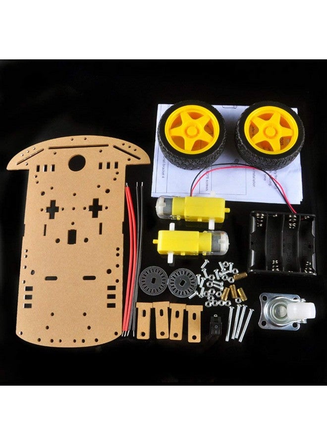 Robocraze 2WD Smart Robot Car Chassis | Two Wheel Drive Robot Car Chassis - Image 5