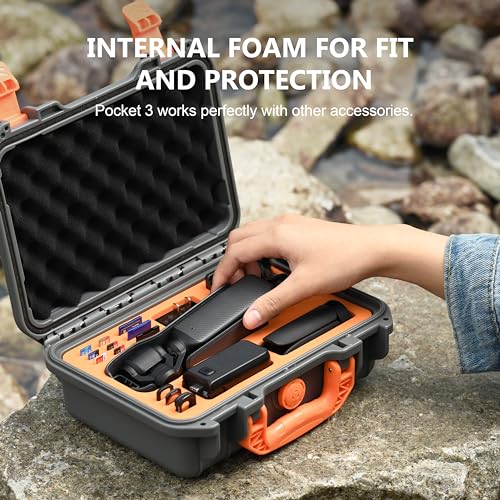 STARTRC حافظة صلبة STARTRC OSMO Pocket 3، حافظة محمولة متعددة الوظائف ومقاومة للماء لملحقات كاميرا DJI Pocket 3 Creator Combo - Image 3