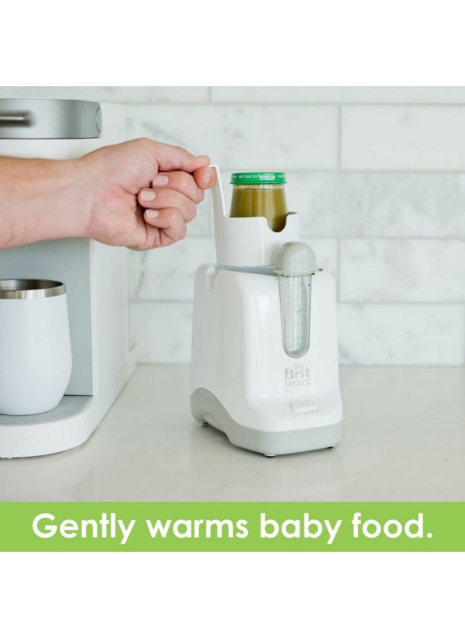the FIRST years Baby Bottle Warmer And Sterilizer Pacifier And Bottle Nipple Sanitizer Feeding Baby Essentials For Formula Or Breast Milk Holds Multiple Sizes  - Image 5