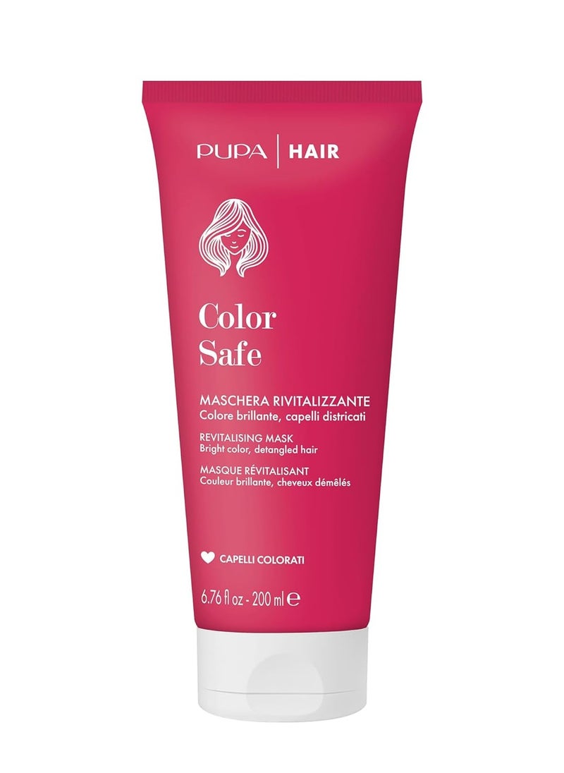 Pupa Milano Pupa Milano Color Safe Revitalizing Mask - Hydrating Hair Mask with Sunflower Seed Extract - Detangles, Nourishes, and Protects - 6.76 oz  - Image 1