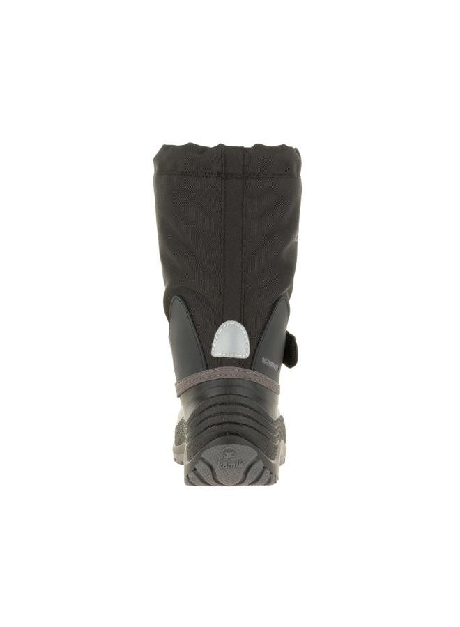 Kamik Girls' Waterbug5 Snow Boot, Black/Charcoal, 10 Medium US Toddler - Image 5