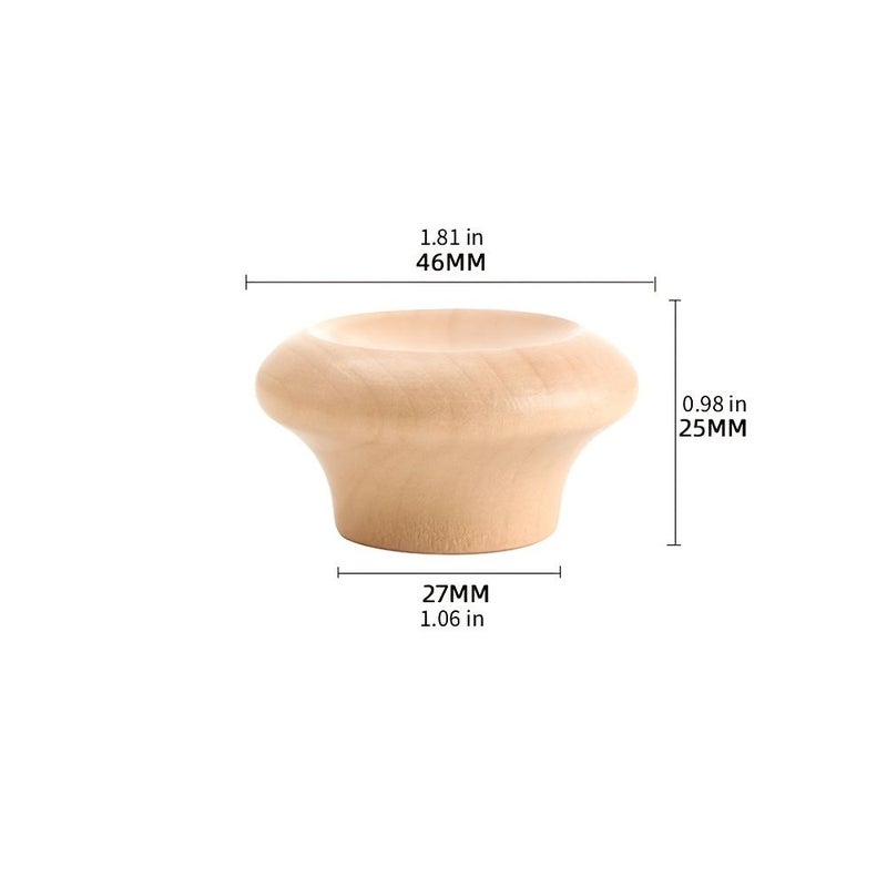 3pcs Pot Lid Handle Replacement Knobs for Cookware Wood Pan Lid Knobs High Temperature Resistant Easy Install - Image 4
