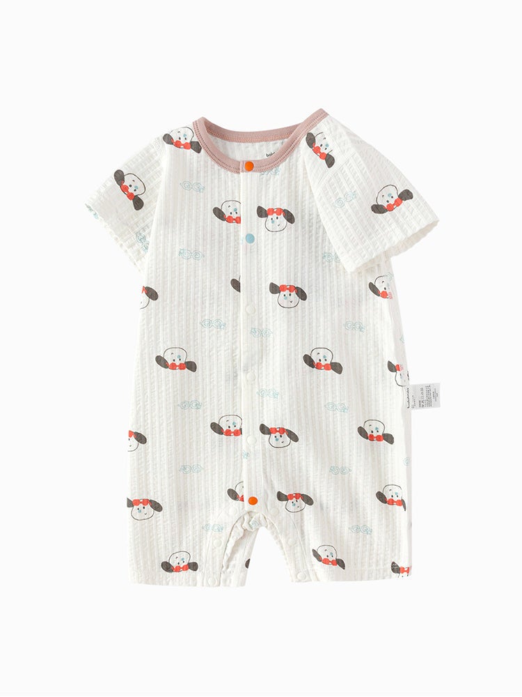 Balabala Unisex Bodysuit With Printed Pattern - Image 1