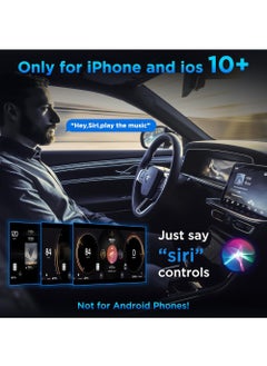 Rock Pow Wireless Carplay Adapter, Converts Wired to Wireless carplay Adapter for iPhone, Wireless Control Plug & Play Carplay for Cars from 2017 & for Apple iPhone iOS 10+  - Image 5