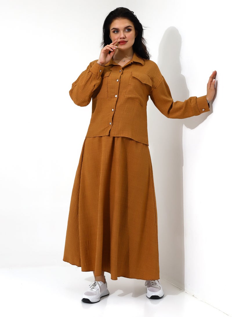 فستان مكون من قطعتين - Image 1
