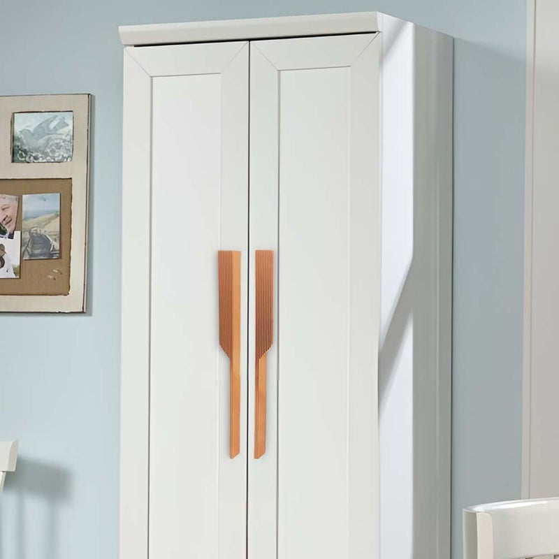 VOLO Cabinet Handle MultiUse Pull Handle for Wardrobes Drawers Sliding Closets and Doors in Kitchen Office Bedroom SAC59 1 Pair Left Right Rose Gold 450MM 18 Inch - Image 4