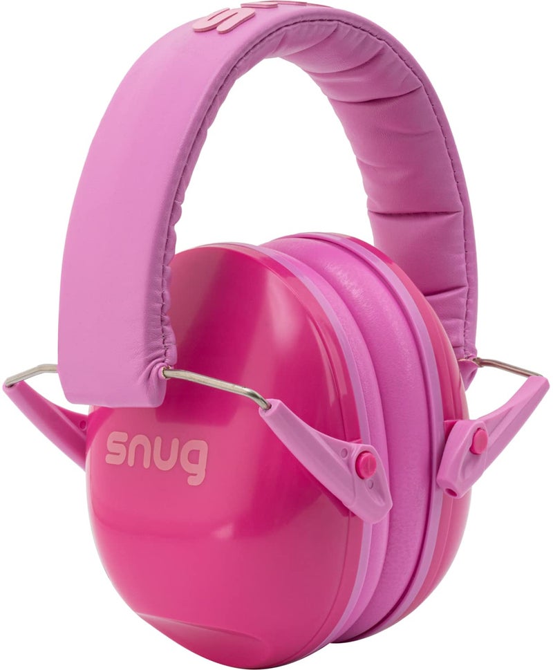 Snug حماية أذن الأطفال المريحة - سماعات رأس/أغطية أذن مانعة للضوضاء للأطفال، الأطفال الصغار والبالغين (وردي) - Image 1