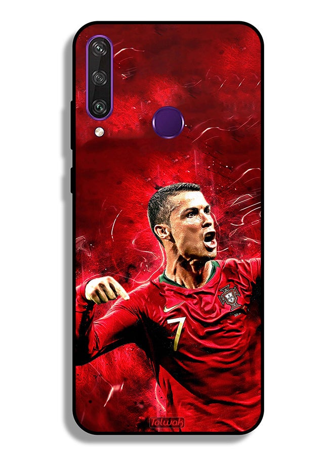 Tolwak Huawei Y6p Protective Case Cover Cristiano Ronaldo - Image 2