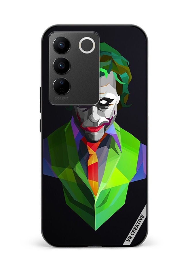 VR CREATIVE Protective Case Cover For Vivo V27e Joker Design Multicolour - Image 1