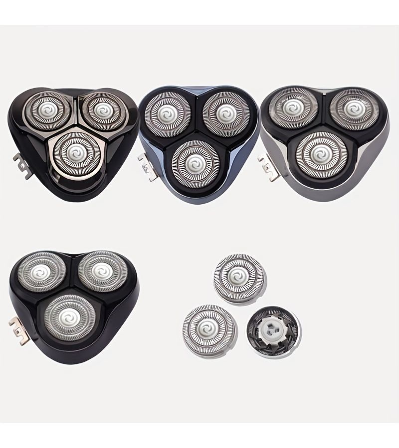 3 Pieces Electric Shaver Replacement Blades Compatible With Detachable Grid Models - Image 1