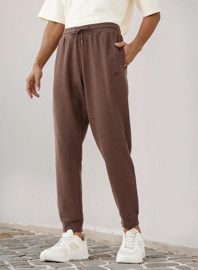Kappa Textured Joggers with Pockets