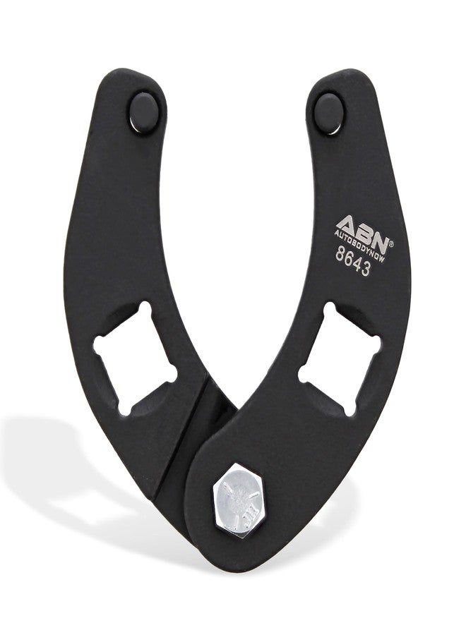 ABN Adjustable Gland Nut Wrench - 1/2in Drive Small Universal Hydraulic Cylinder Spanner Wrench, 1 to 3.75in Capacity - Image 1