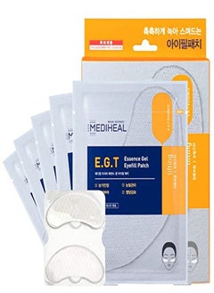 MEDIHEAL E.G.T Essence Gel Eye Fill Patch 5 Pouch - For Dark Circle, Aging Skin, Puffy Eyes, Contains Egf & Marine Collagen, Highly Concentrated Essence Gel  - Image 1