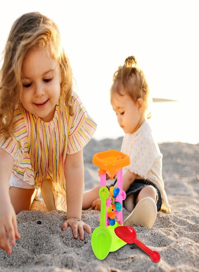 Alipis Beach Toy Hourglass Sand Wheel Beach, Sand and Kids Flowing and Water Hourglass Water Sifting Funnel for Box Accessories Toys - Image 3