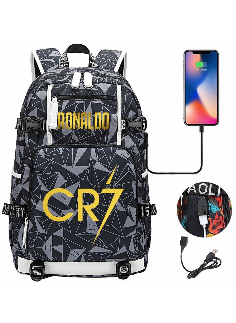 CR7 New Printed Backpack