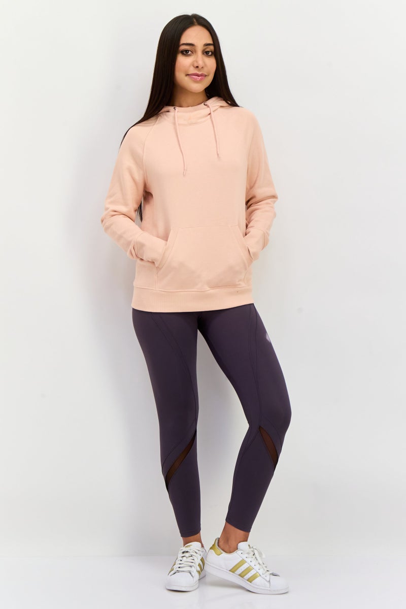 Champion Women Sportswear Fit Long Sleeves Running Sweatshirt, Blushing Peach - Image 4