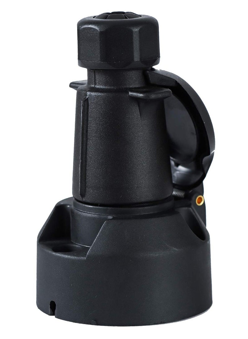 SYOSI 12V Trailer Plug and Socket Kit, 7 Pin Trailer Plug and 7 Pin Trailer Socket Connector Waterproof Trailer Male and Female for Truck Trailer Caravan RV Boat - Image 2