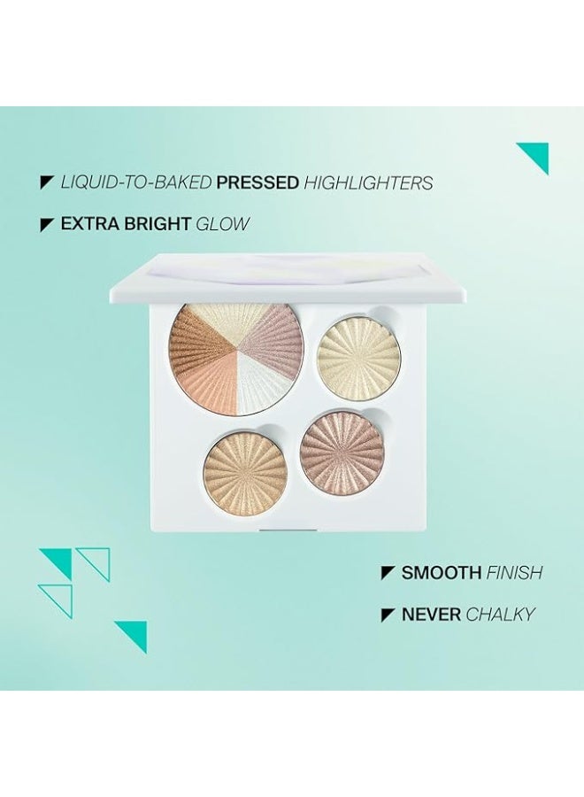 أوفرا كوزمتيكس هايلايتر باليت هايلايتر جلو أب - فيس باليت - Image 2