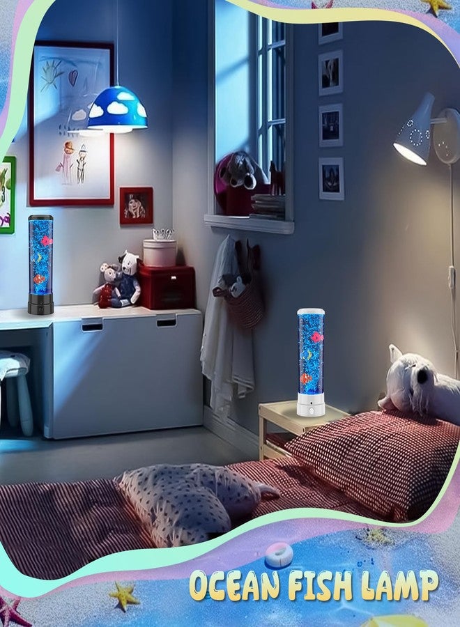 مصباح وينيسكر الحسي على شكل سمكة، مزود بـ 16 لونًا من ألوان RGB، يعمل بصمت، بإضاءة ناعمة، وجهاز تحكم عن بعد. هدية إبداعية للأطفال، وزملاء الدراسة، والأصدقاء، والأحباب، والعائلة. - Image 4