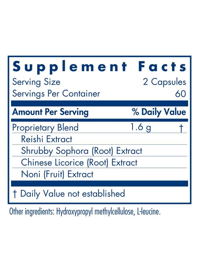 Nutricology Nutricology PhytoCort Supplement - Respiratory Support, Lung Health, Lung Detox, Lung Cleanse, Healthy Breathing, Herbal Support, Reishi, Licorice, Noni, Vegetarian Capsules - 120 Count  - Image 2