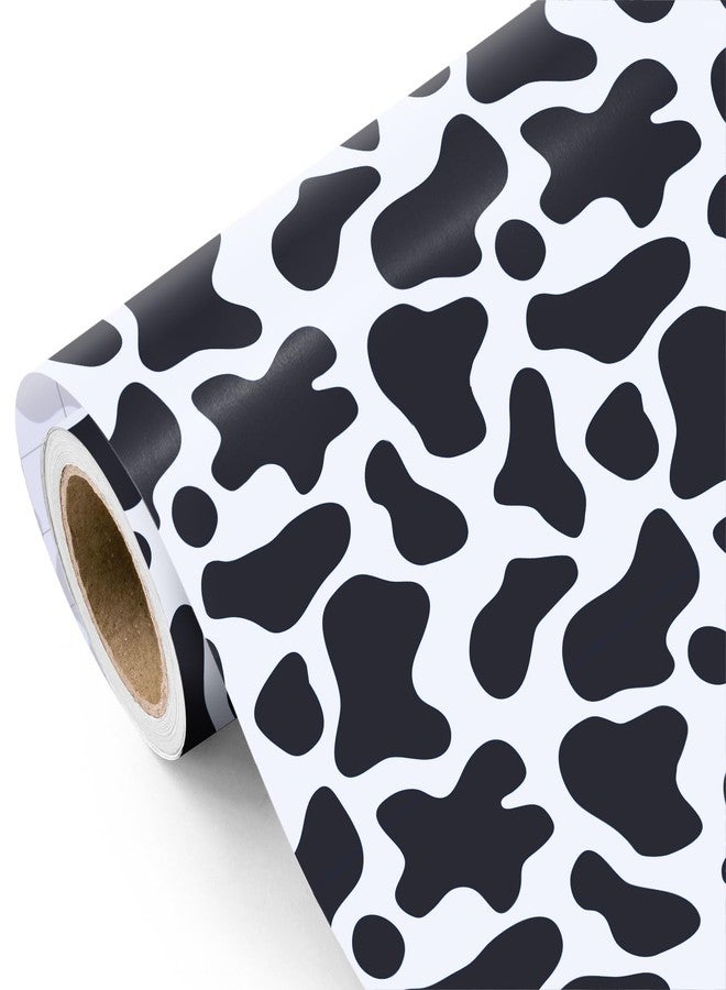 WRAPAHOLIC Cow Wrapping Paper Roll - Mini Roll - 17 Inch x 16.5 Feet - Classic Cow Print Wrapping Paper, Perfect for Wedding, Birthday, Baby Shower, Holiday - Image 2