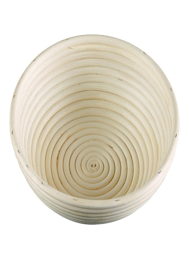 Frieling Banneton Bread Proofing Basket - 8-Inch, Beige, Round - Sourdough Proofing Basket & Bread Bowls for Rising & Baking - Image 1