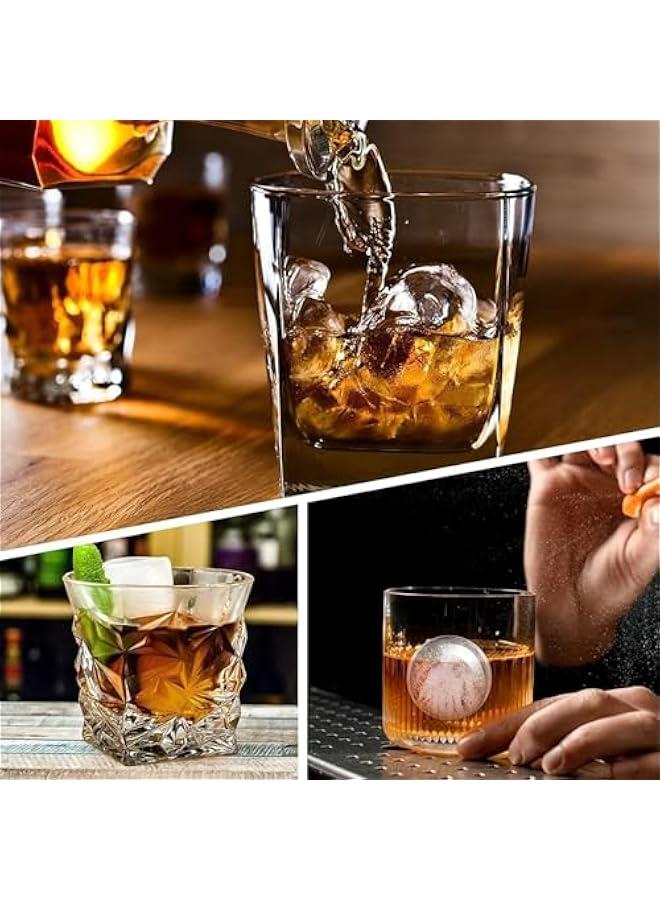 HOOKOR 3 Pack Ice Cube Tray, Ice Trays for Freezer With Lid, Silicone Large Round Ice Cube Tray, Sphere Square Honeycomb Ice Trays, for Cocktails and Bourbon, Reusable Ice Cube Trays ，NO BPA - Image 5