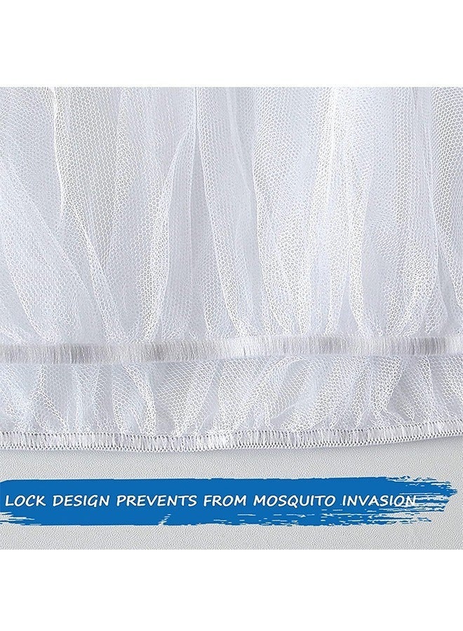 Bukela Baby Mosquito Net for Stroller, Durable Baby Stroller Mosquito Net, Perfect Bug Net for Stroller, Bassinets, Cradles, Playard, Pack N Plays and Portable Mini Crib - Image 5