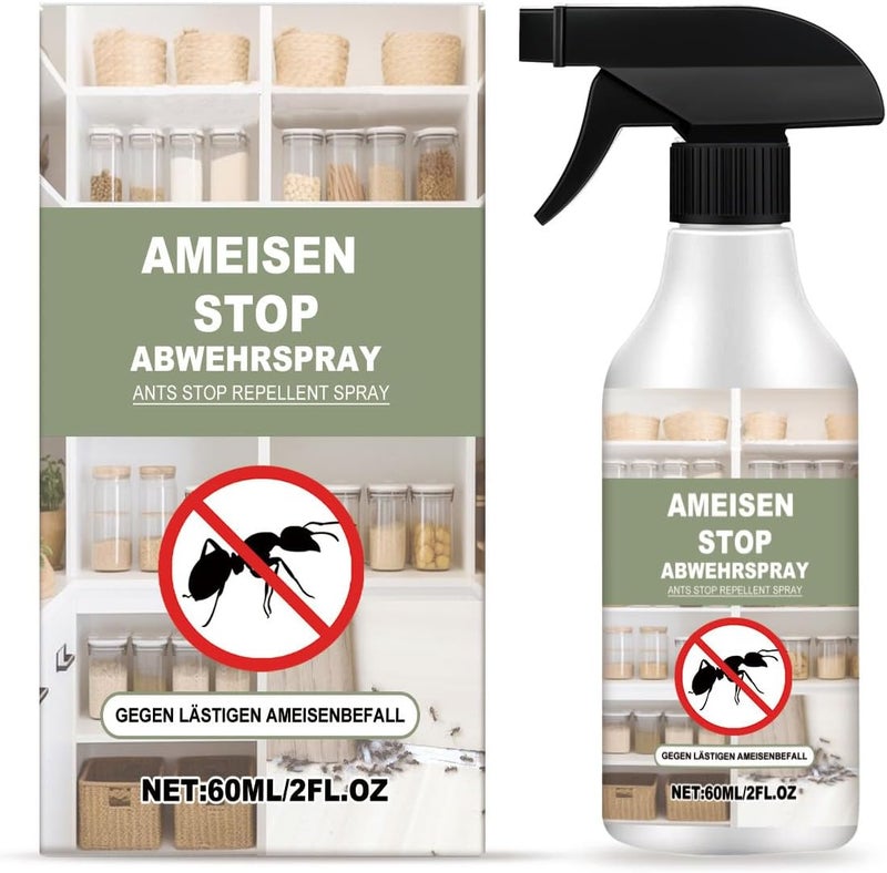 Makbeaty Varied global sizing picks Ant Repellent Spray | Ant Repellent Ant Trap,Works on All Ant Types | For Home, Kitchen, Office & Garden,Pet-Friendly, Eco-friendly (60ML) Global light sturdy raw material - Image 1