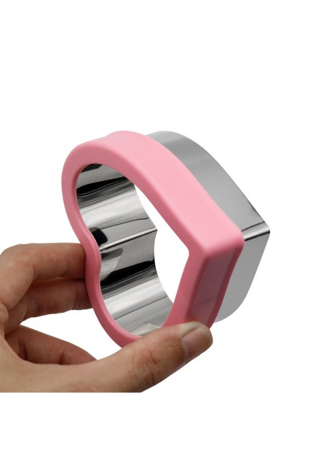 طقم قطاعة ساندويتشات من الفولاذ المقاوم للصدأ مكون من 12 قطعة قالب قوالب طوابع الكعك القابلة للتقشير - Image 2