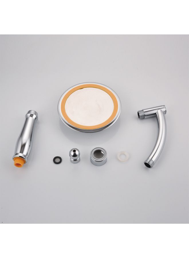 Loquat Adjustable High Pressure Shower Head Silver 16.5 x 4.5 x 16.5centigram - Image 2