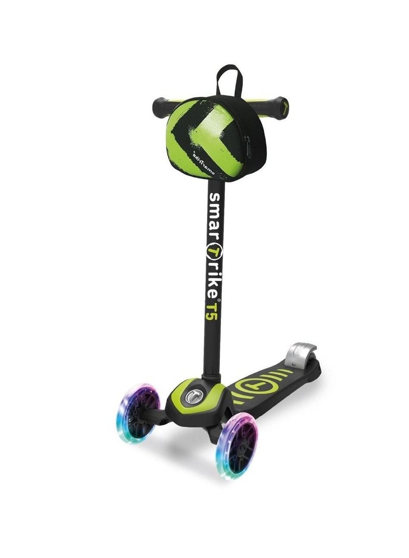 smart trike T5 2 Stage 3 Wheel Scooter Green