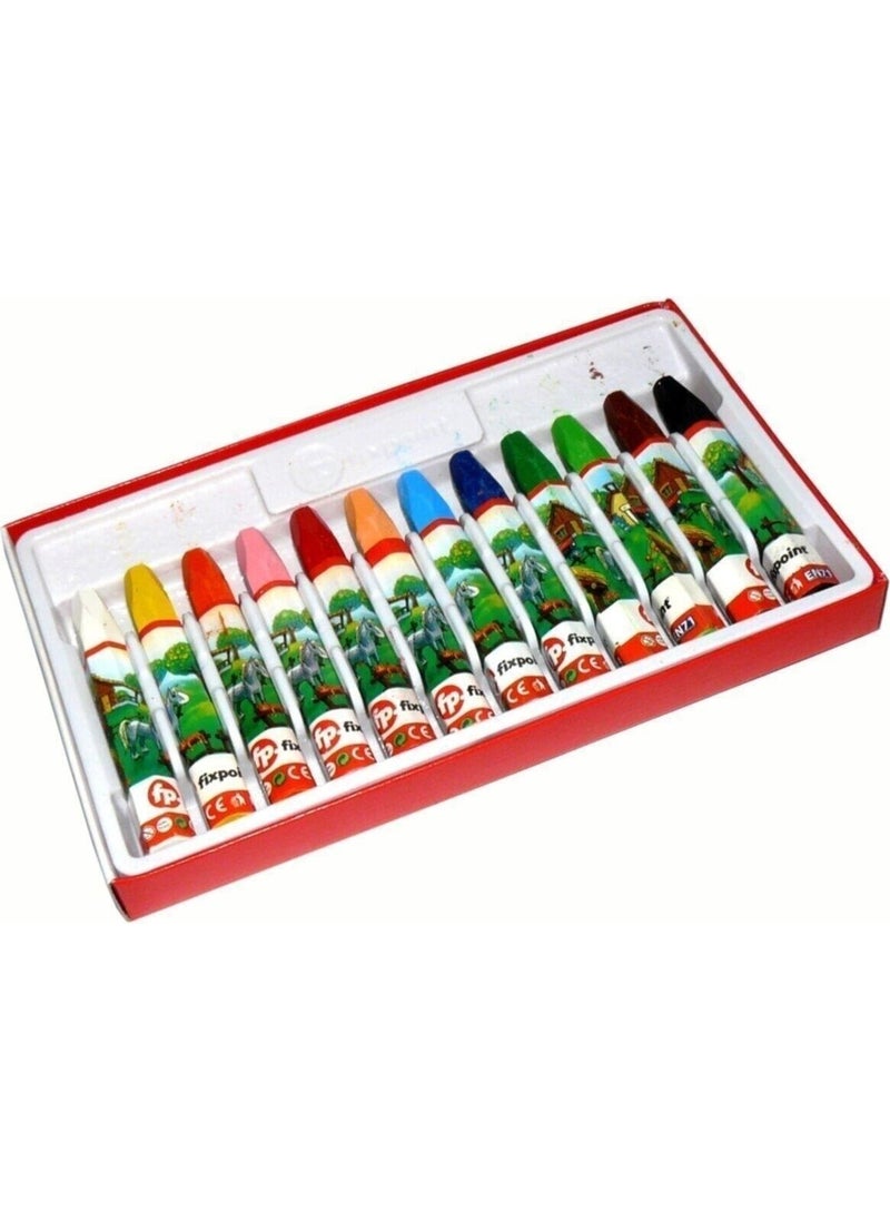 Fixpoint Crayon 12 Colors  - Image 2